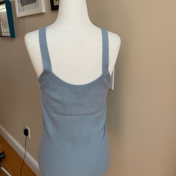 Astrid Cashmere Ribbed Tank Top from 360 CASHMERE - Picture 3 of 5